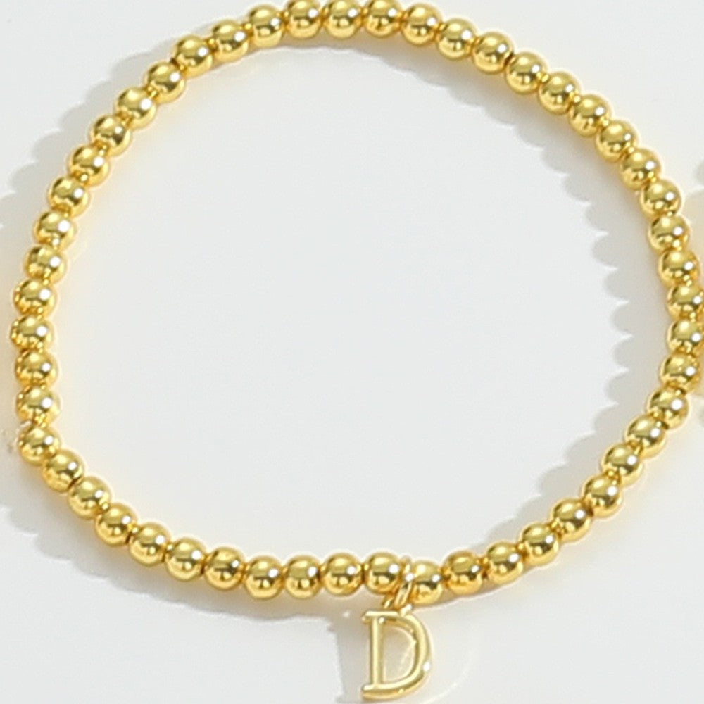 Alphabet Bead Bracelet