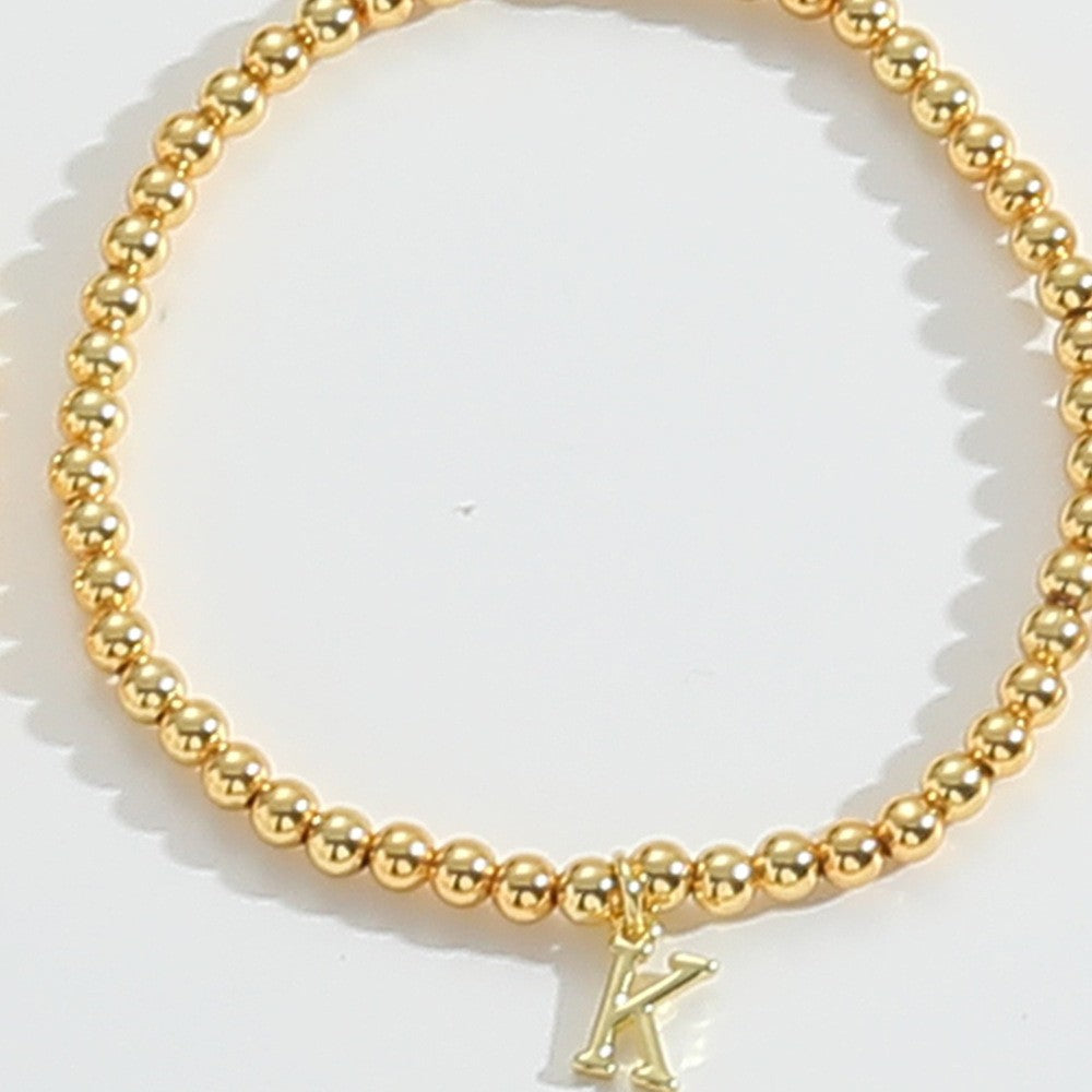 Alphabet Bead Bracelet