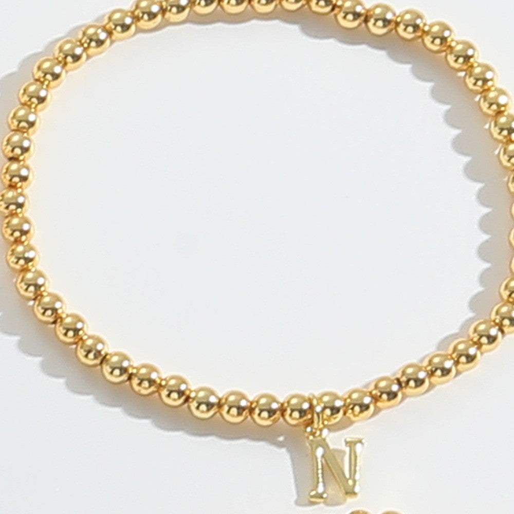 Alphabet Bead Bracelet