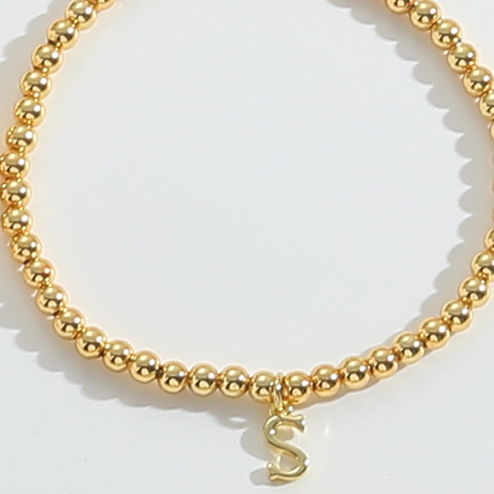 Alphabet Bead Bracelet
