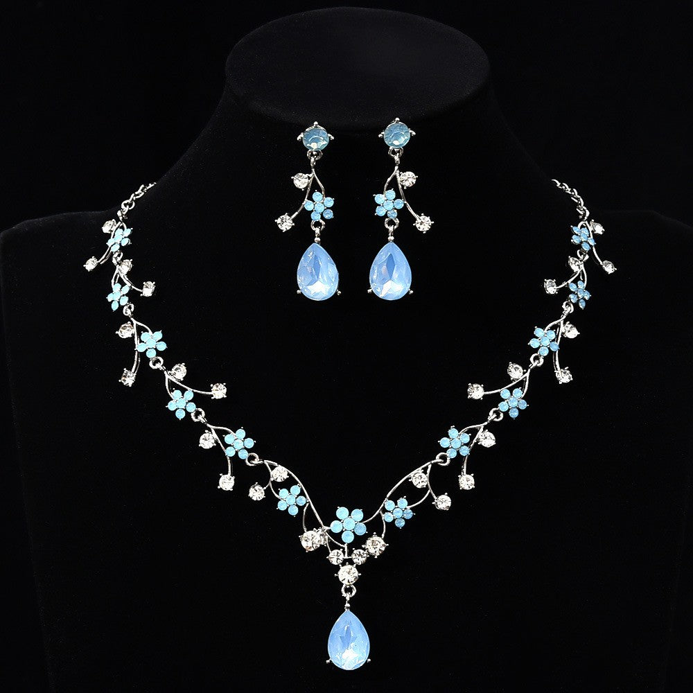 Floral Vine Necklace & Earring Set