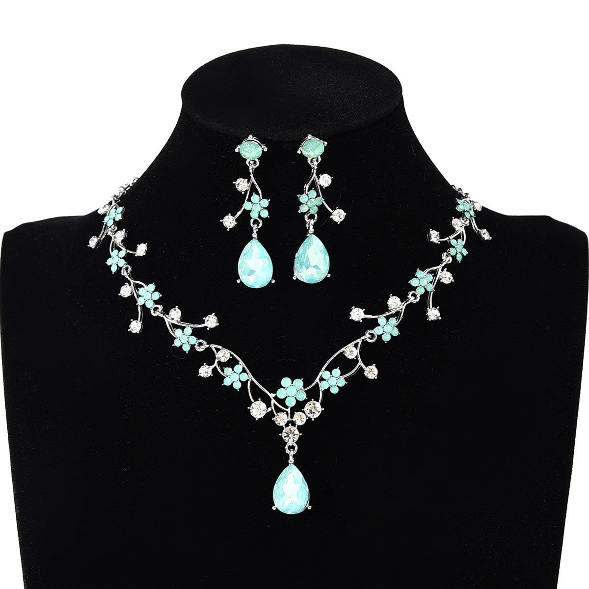 Floral Vine Necklace & Earring Set