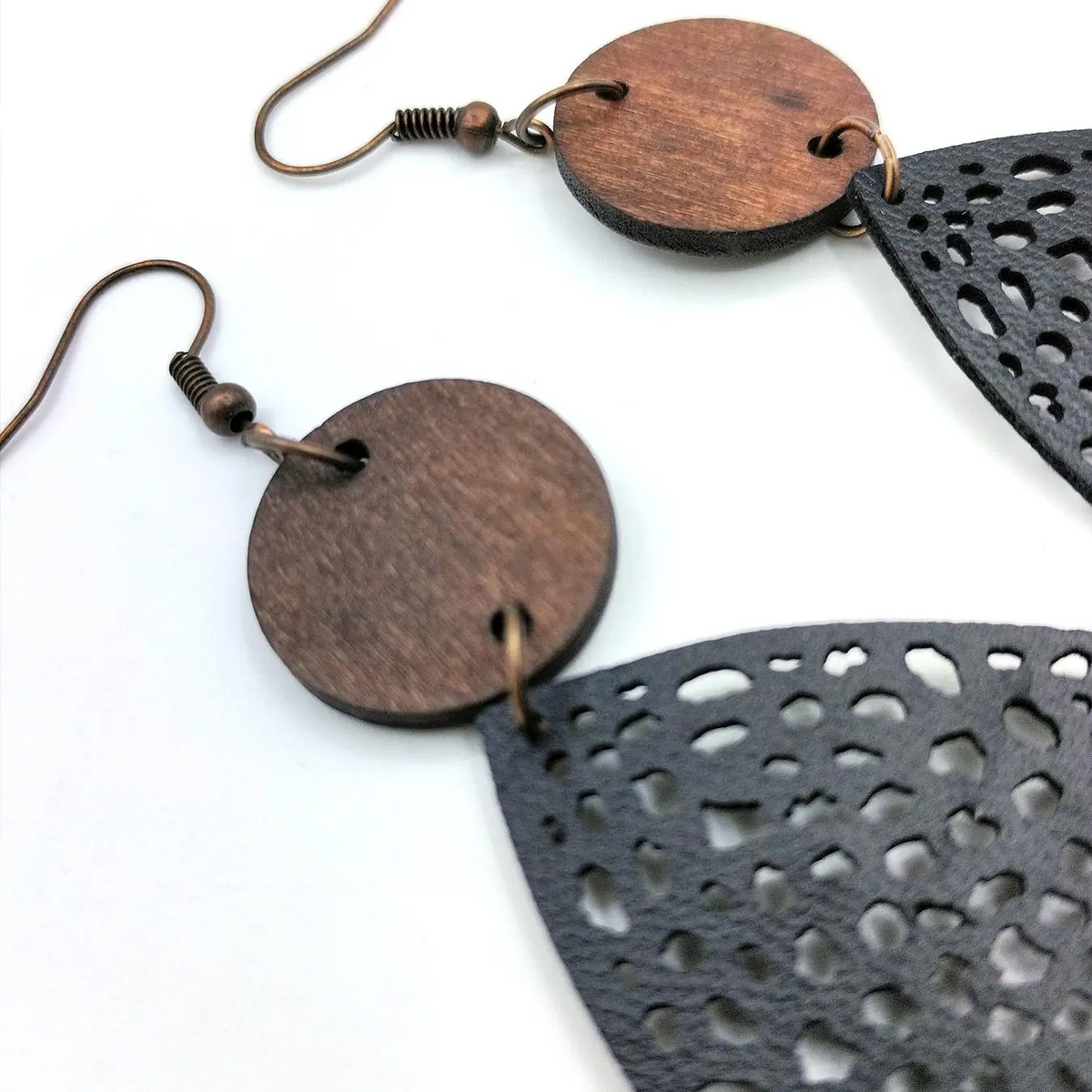 Hollow Water Drop Earrings