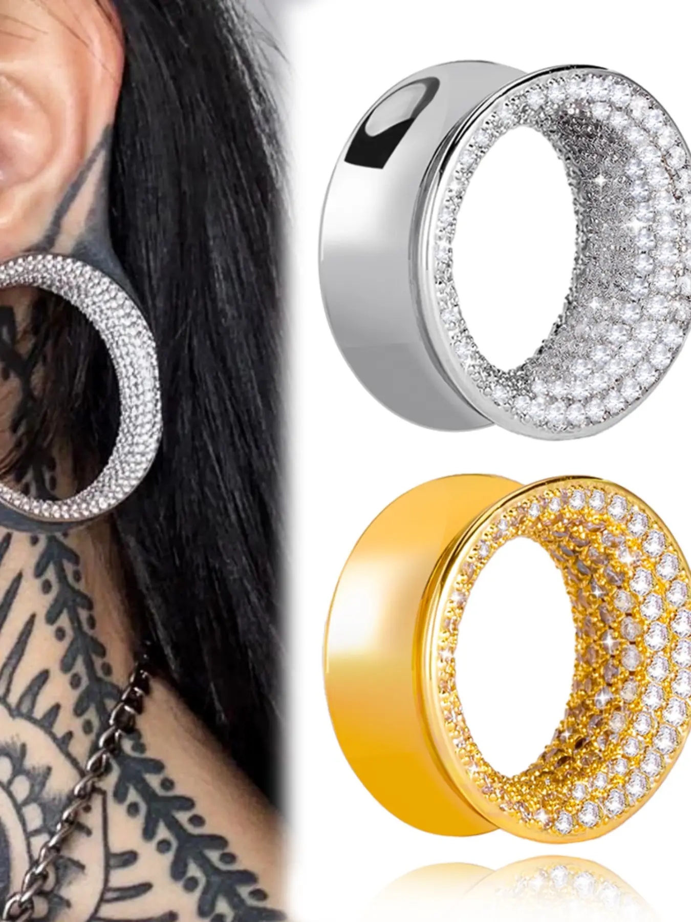 2pc Saddle Earring Set