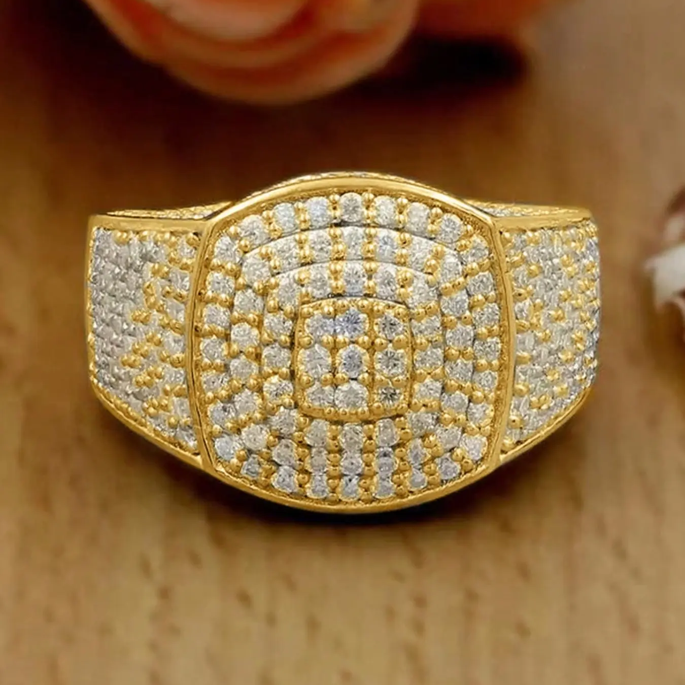 Bold Rhinestone Ring