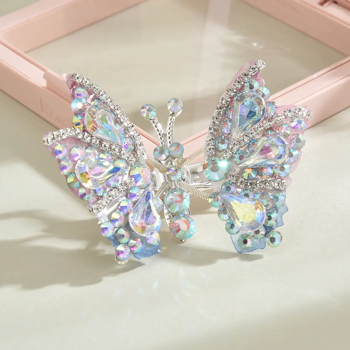 Handcrafted Butterfly Wing Claw Clips