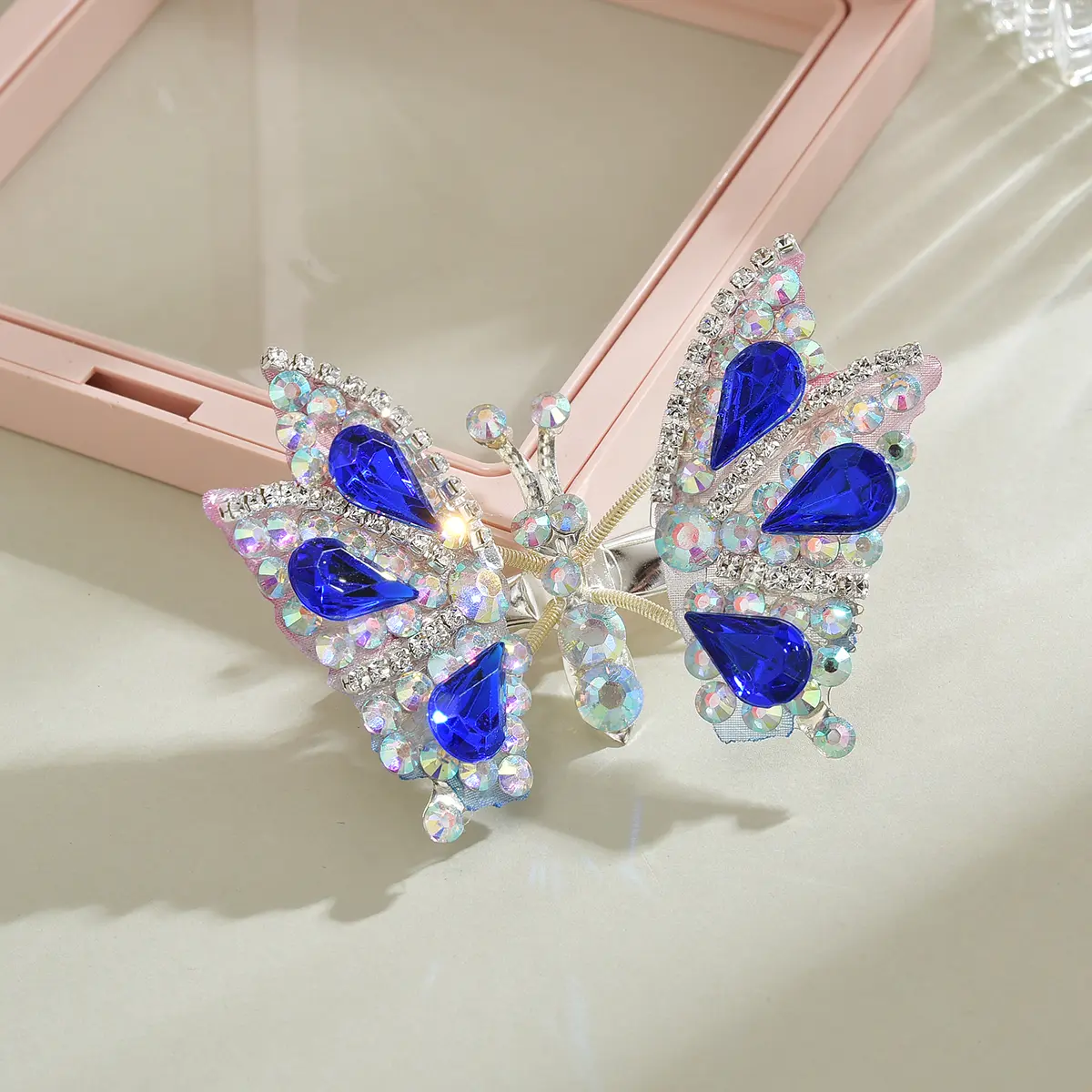 Handcrafted Butterfly Wing Claw Clips