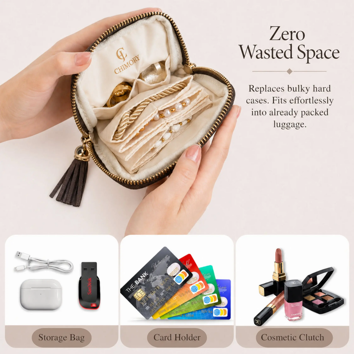 Travel Jewelry Organizer