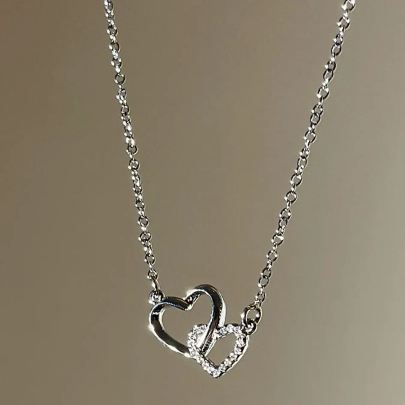 Linked Hearts Necklace