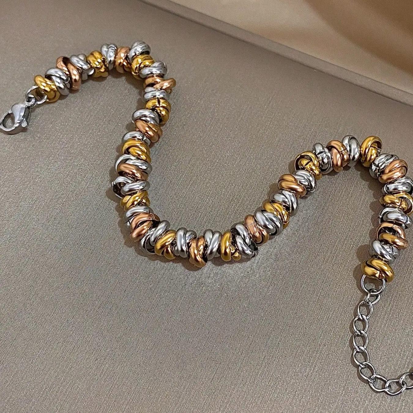 Vintage Twisted Chain Bracelet