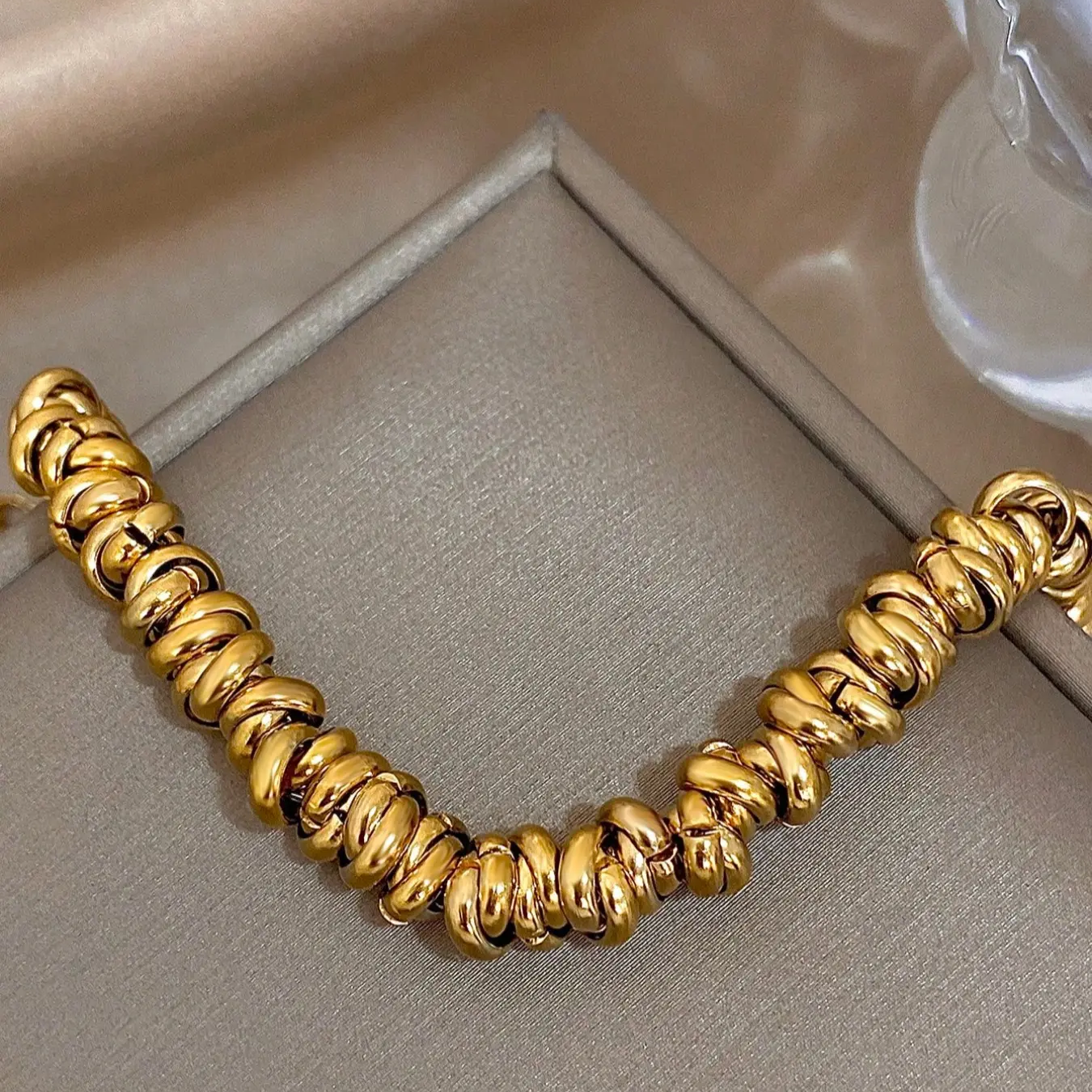Vintage Twisted Chain Bracelet