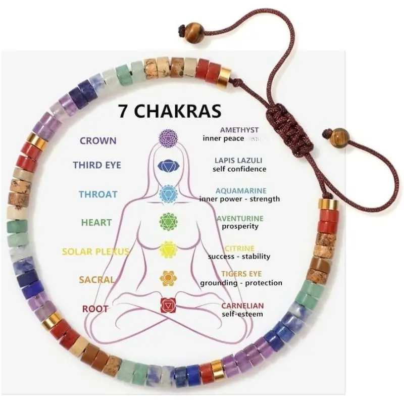 7 Chakra Beaded Bracelet