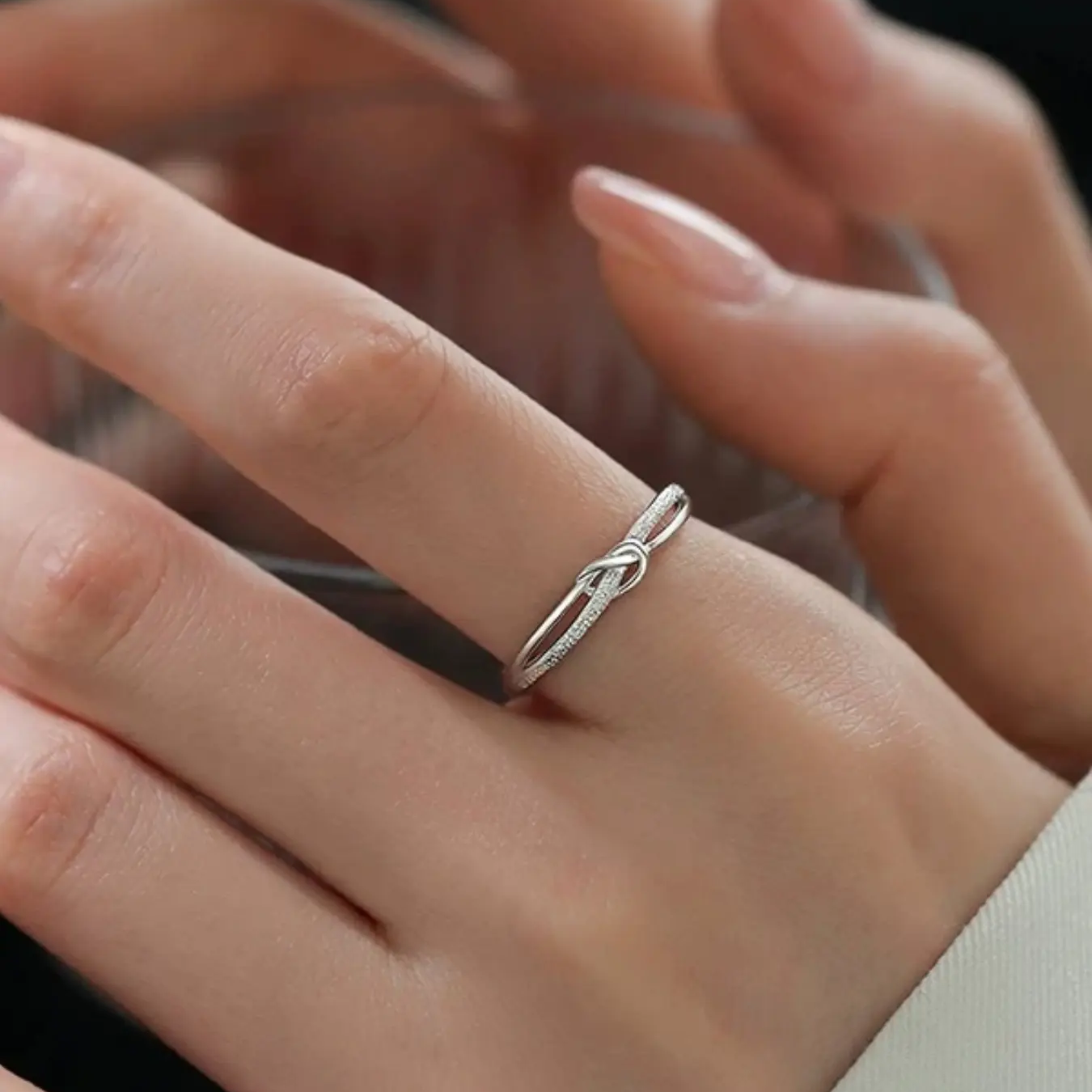 Infinity Love Knot Ring