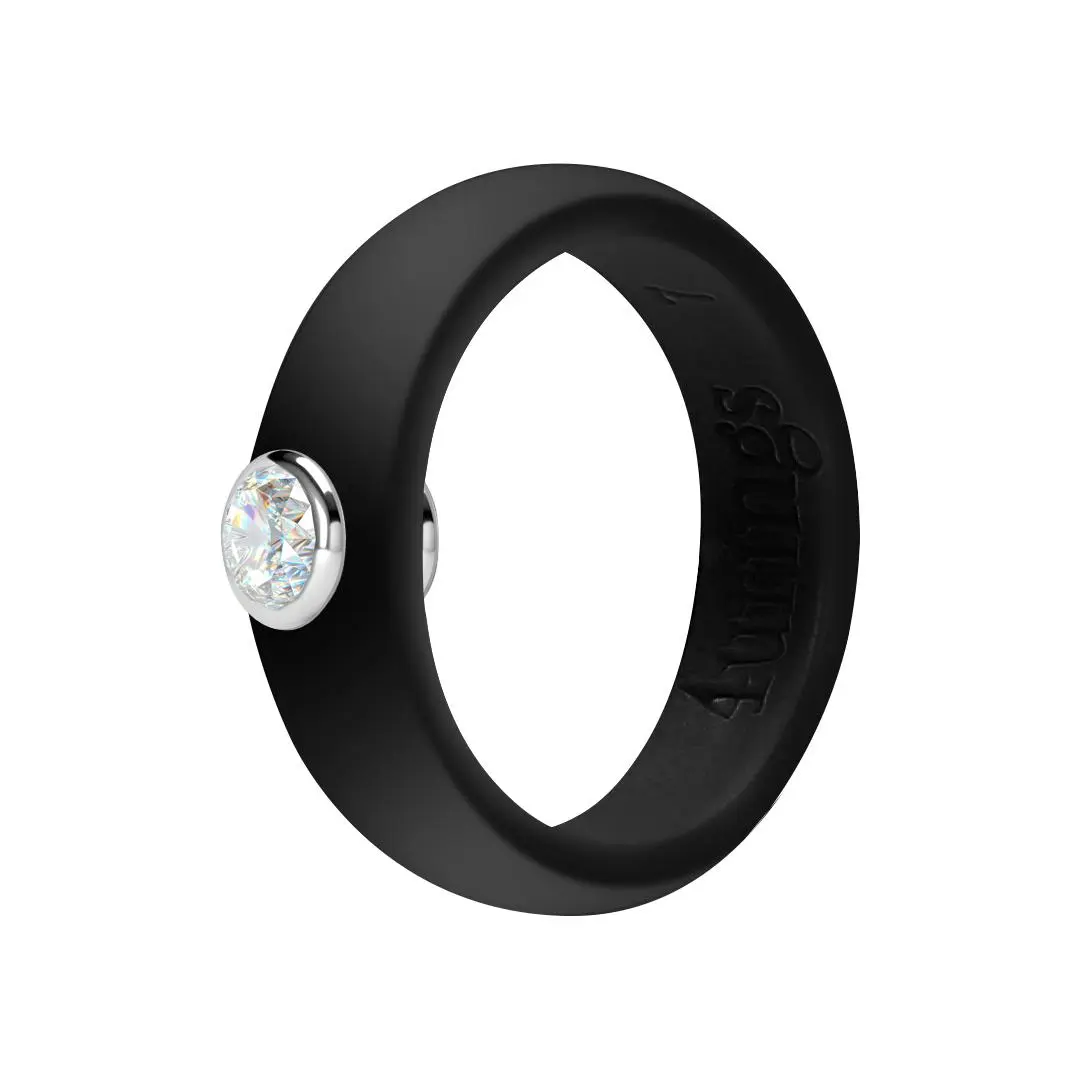 Sparkling Silicone Ring