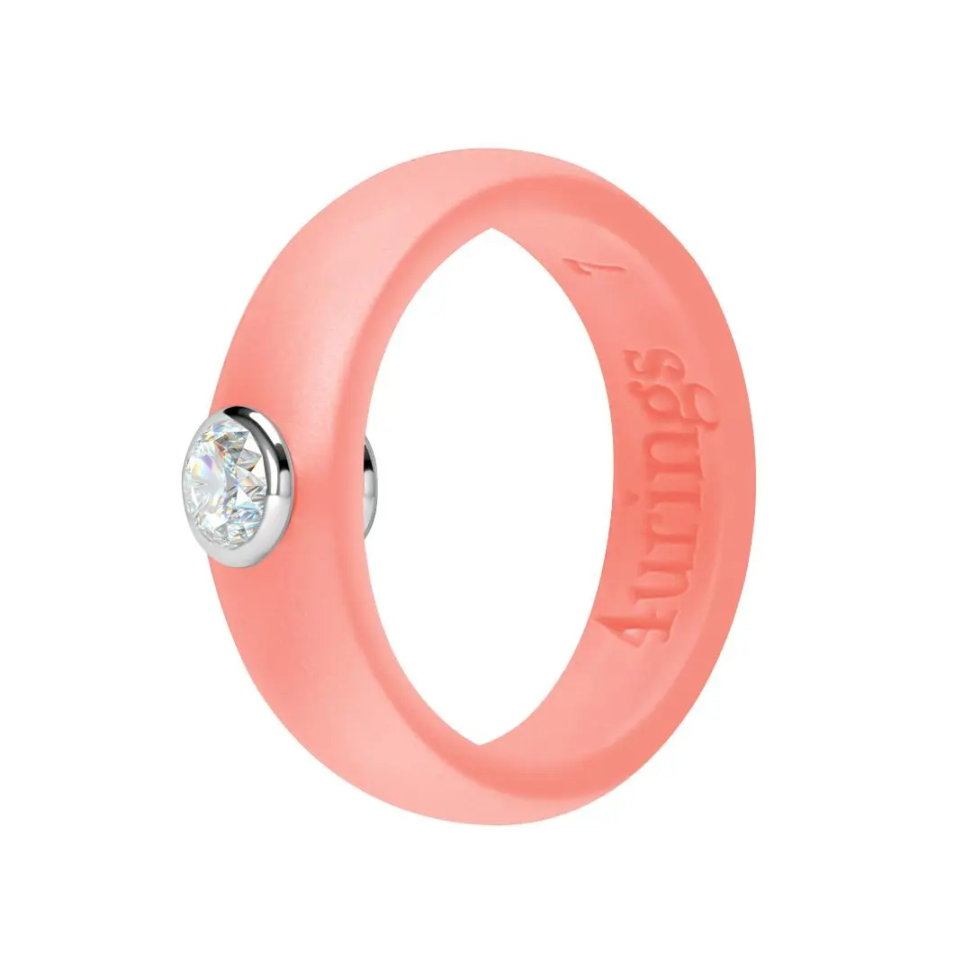 Sparkling Silicone Ring