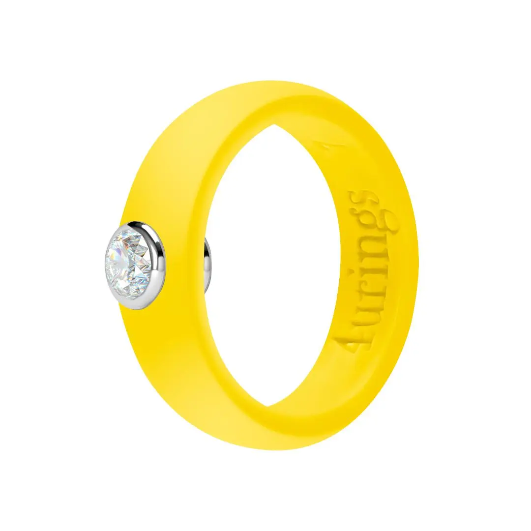 Sparkling Silicone Ring