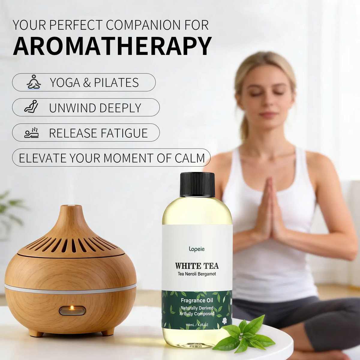 White Tea Hotel Diffuser Oil