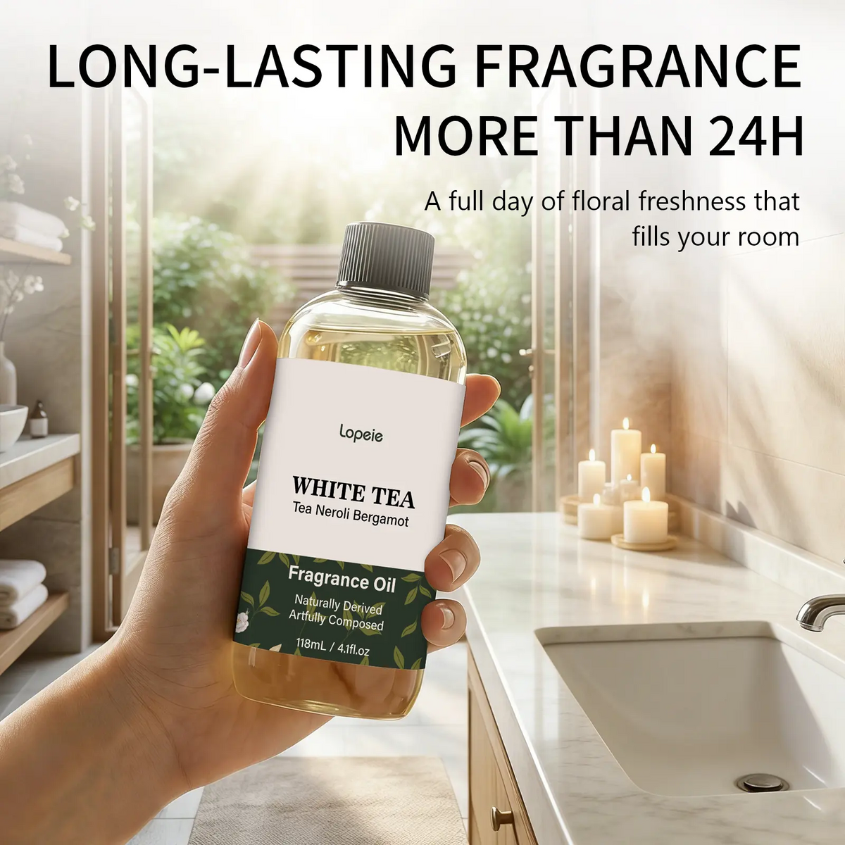 White Tea Hotel Diffuser Oil
