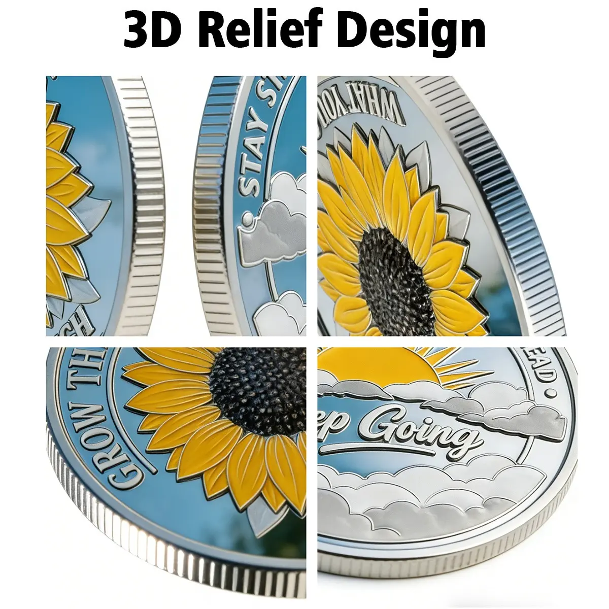 Cross Resurrection Memorial Coin