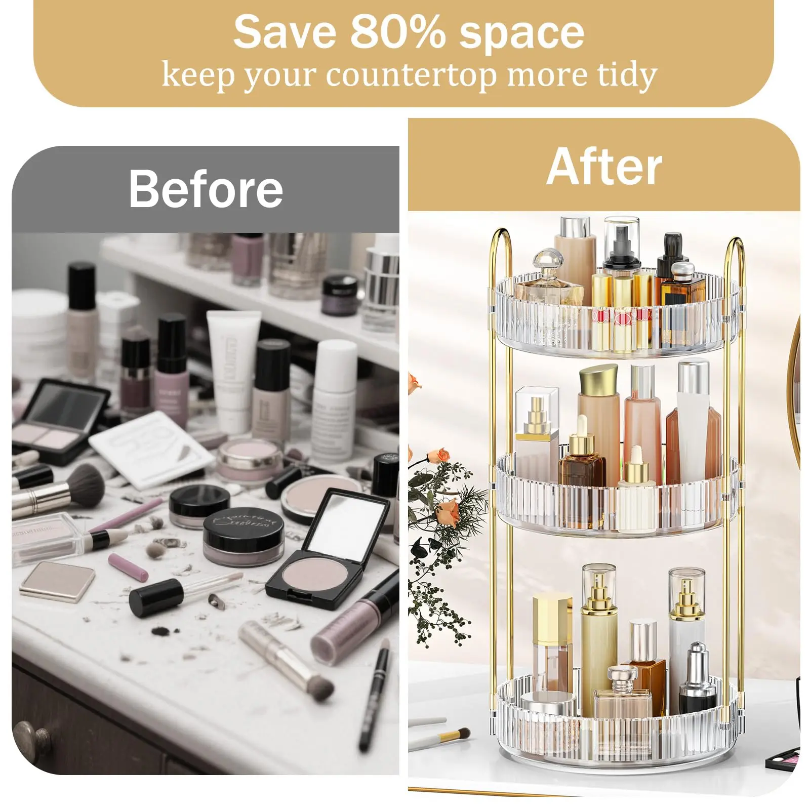 3 Tier Rotating Organizer