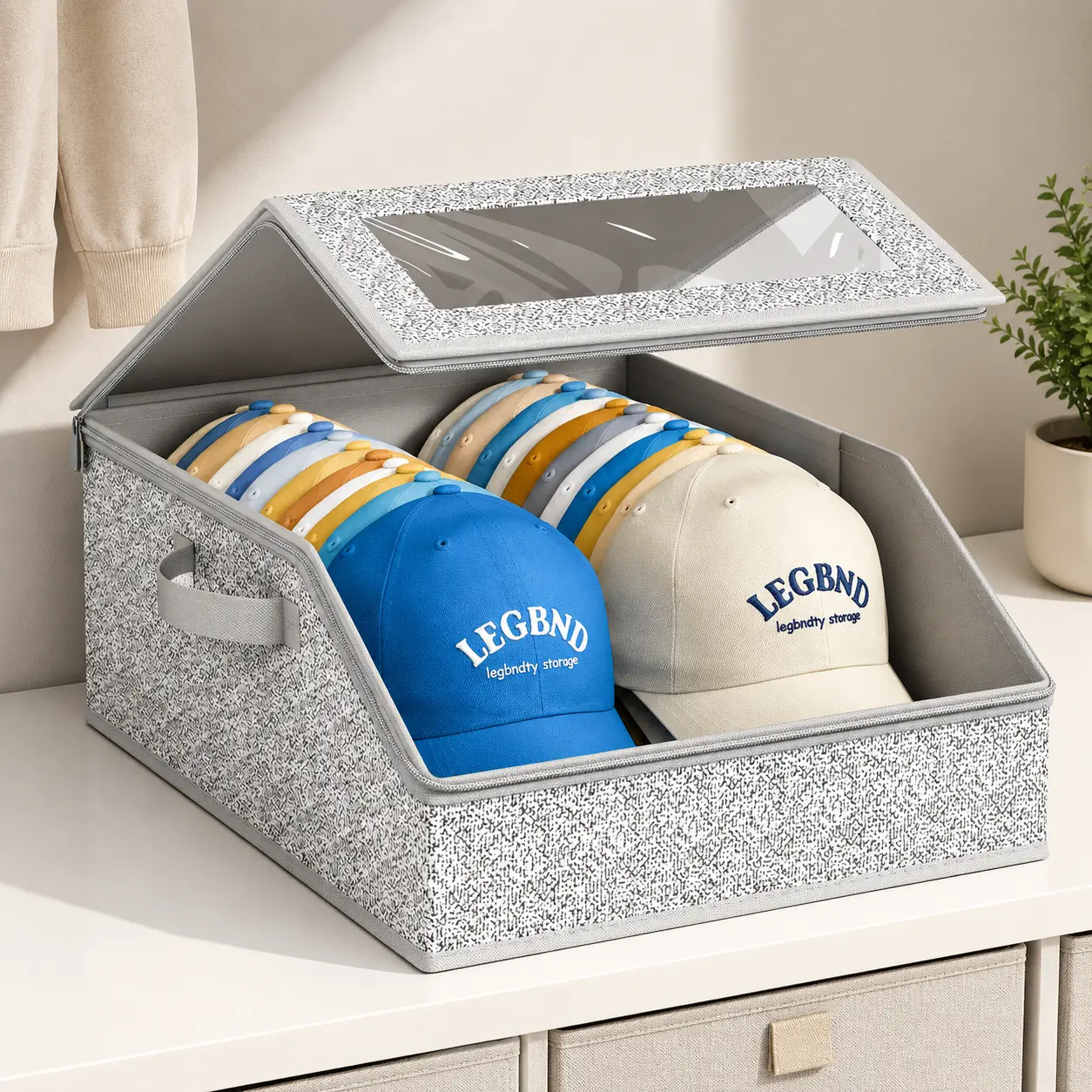 Stackable Hat Storage Box