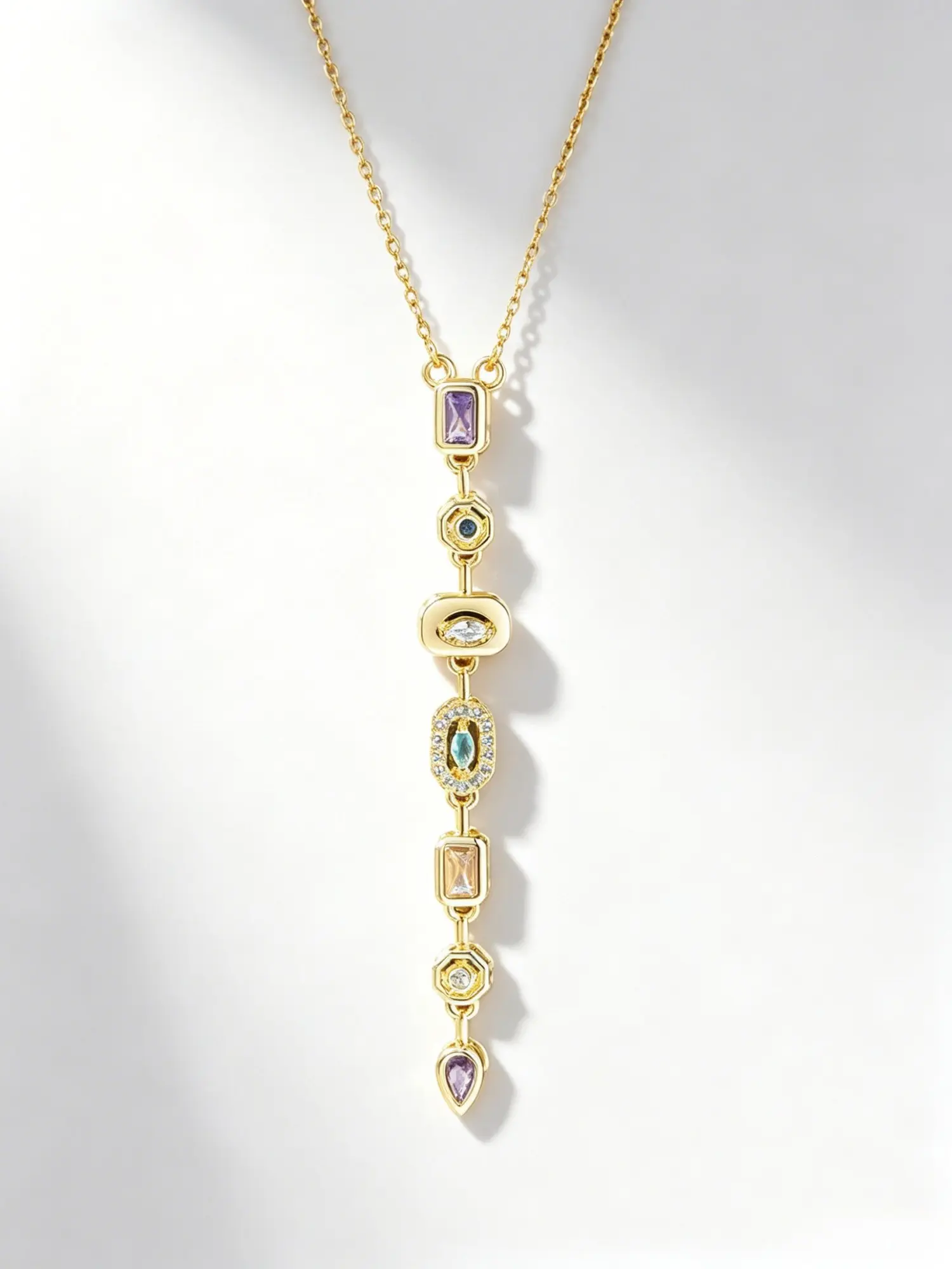 7 Chakra Stone Necklace