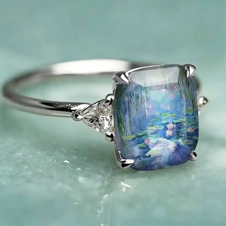 Dreamy Stone Statement Ring