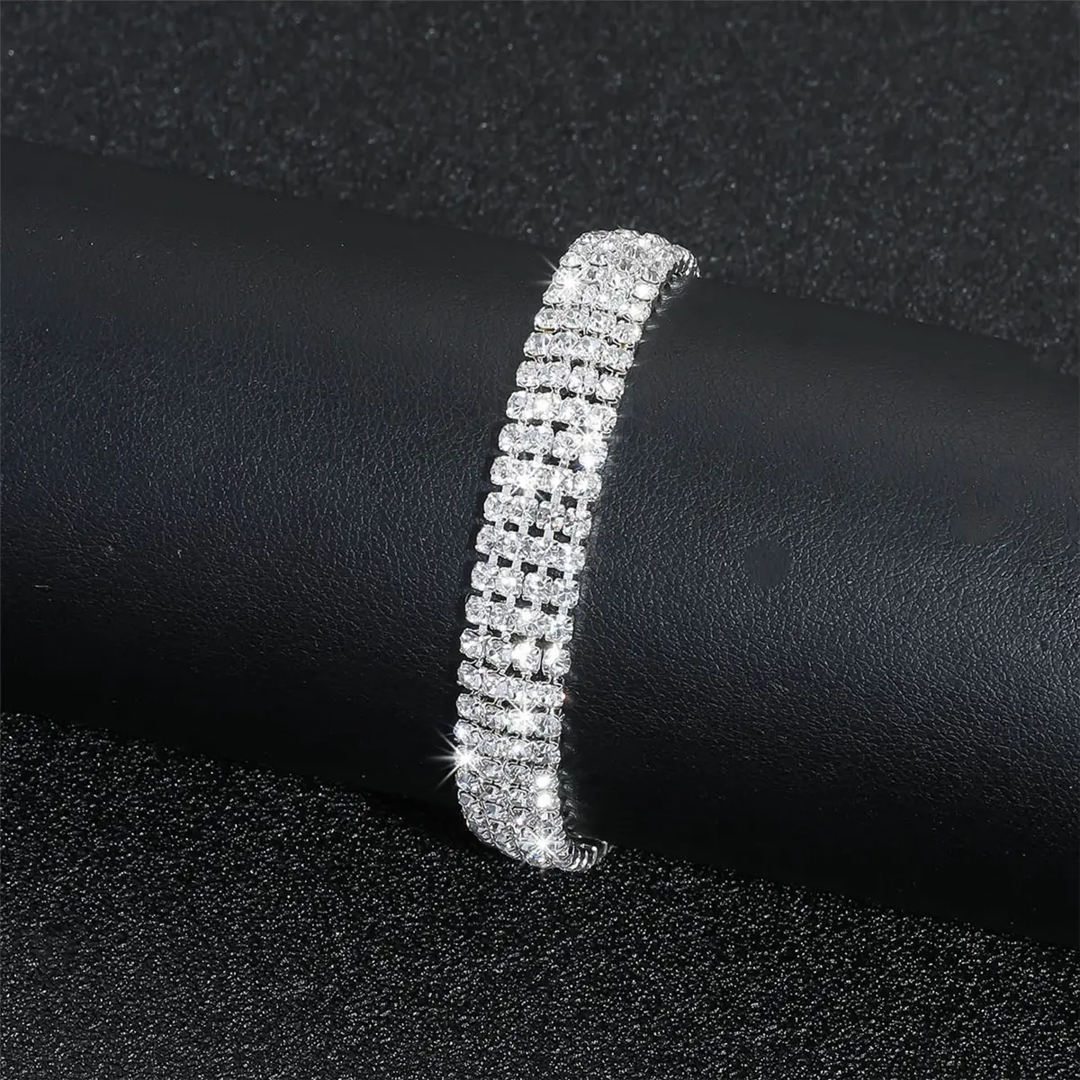 Dainty Rhinestone Anklet