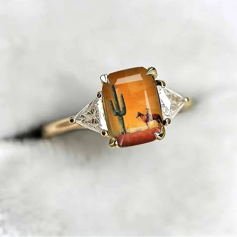 Wild West Statement Ring