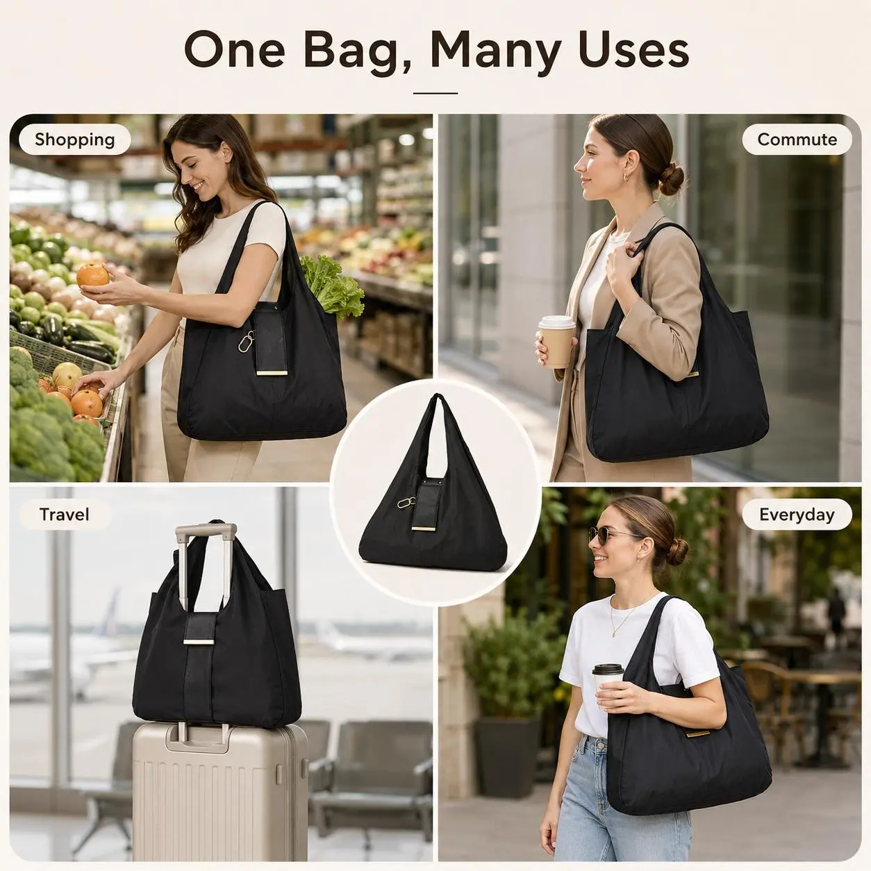 Foldable Tote Bag