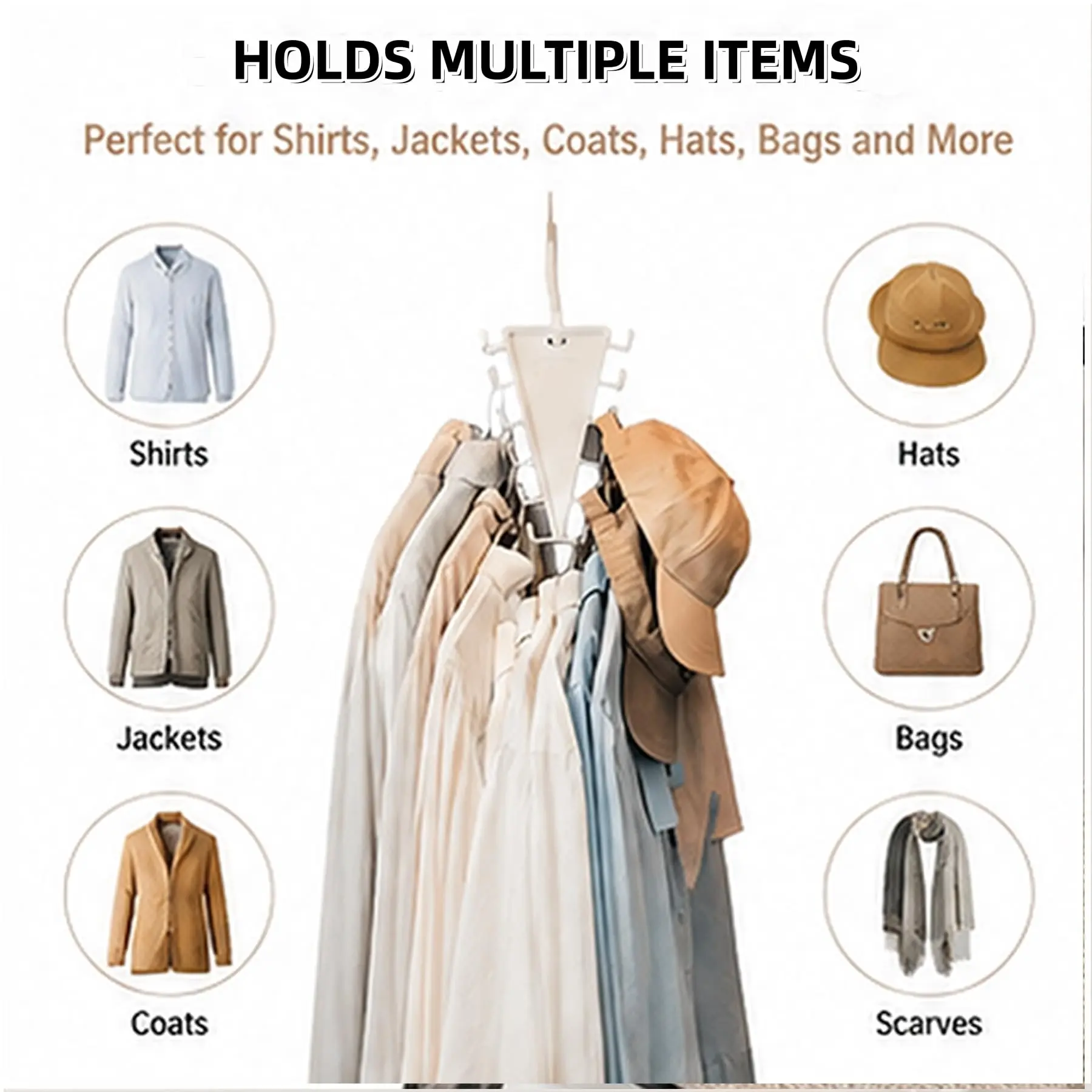 V Shaped Double Sided Organizer
