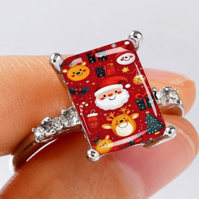 Festive Santa Claus Ring