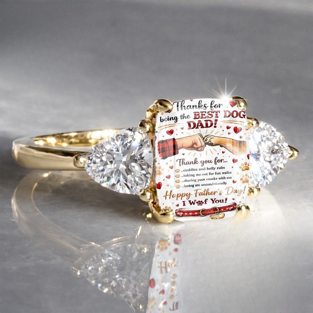 Fist Bump Dog Ring