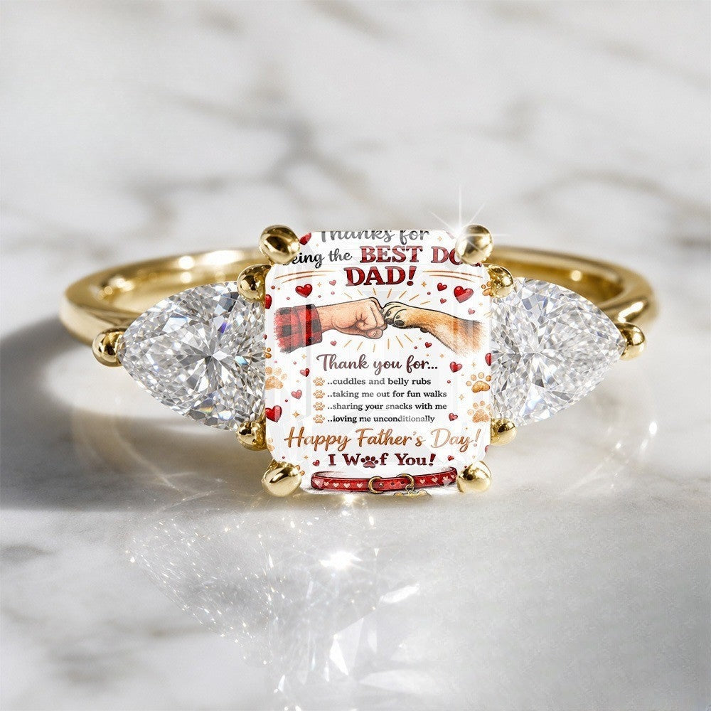Fist Bump Dog Ring