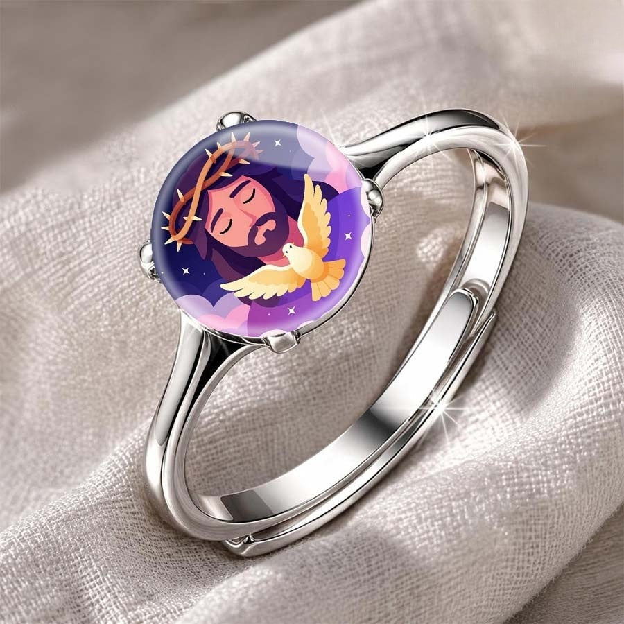 Dove & Crown Adjustable Ring