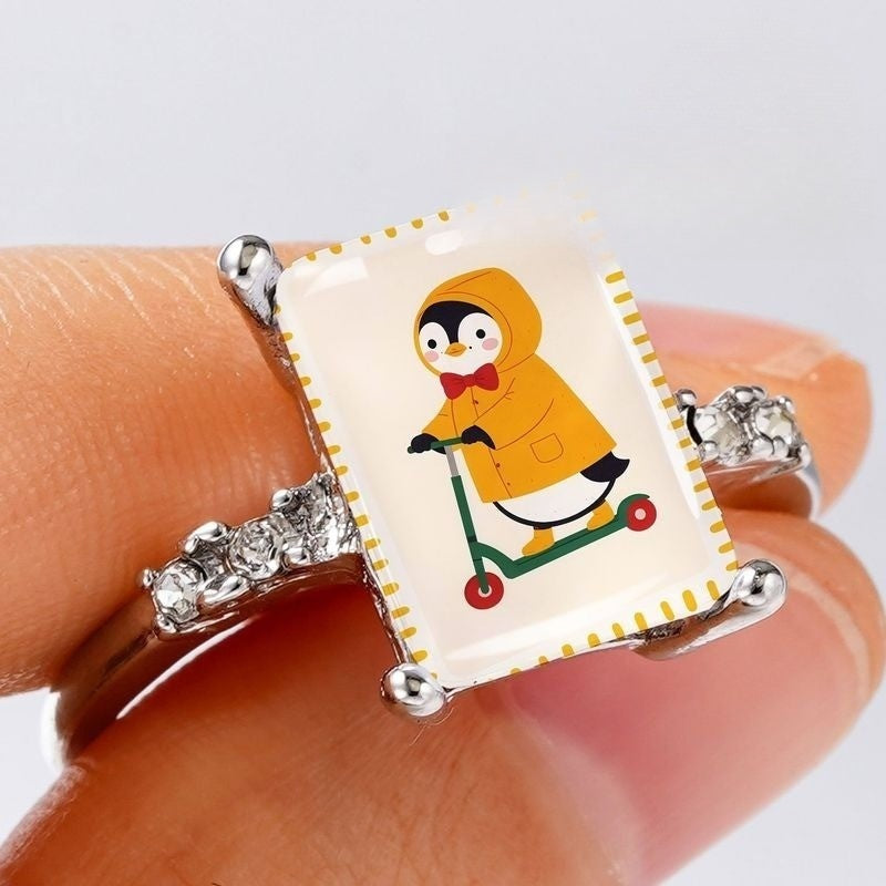 Penguin Scooter Ring