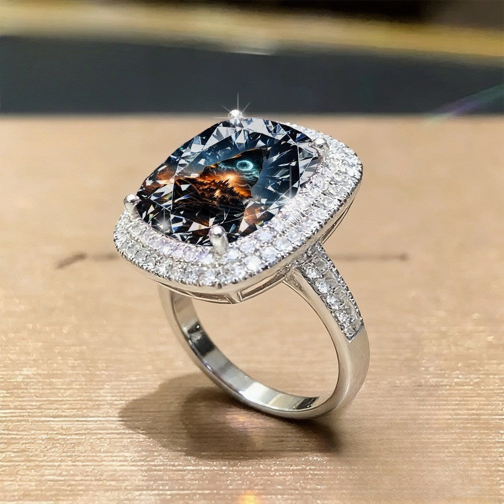 Moonlit Castle Statement Ring