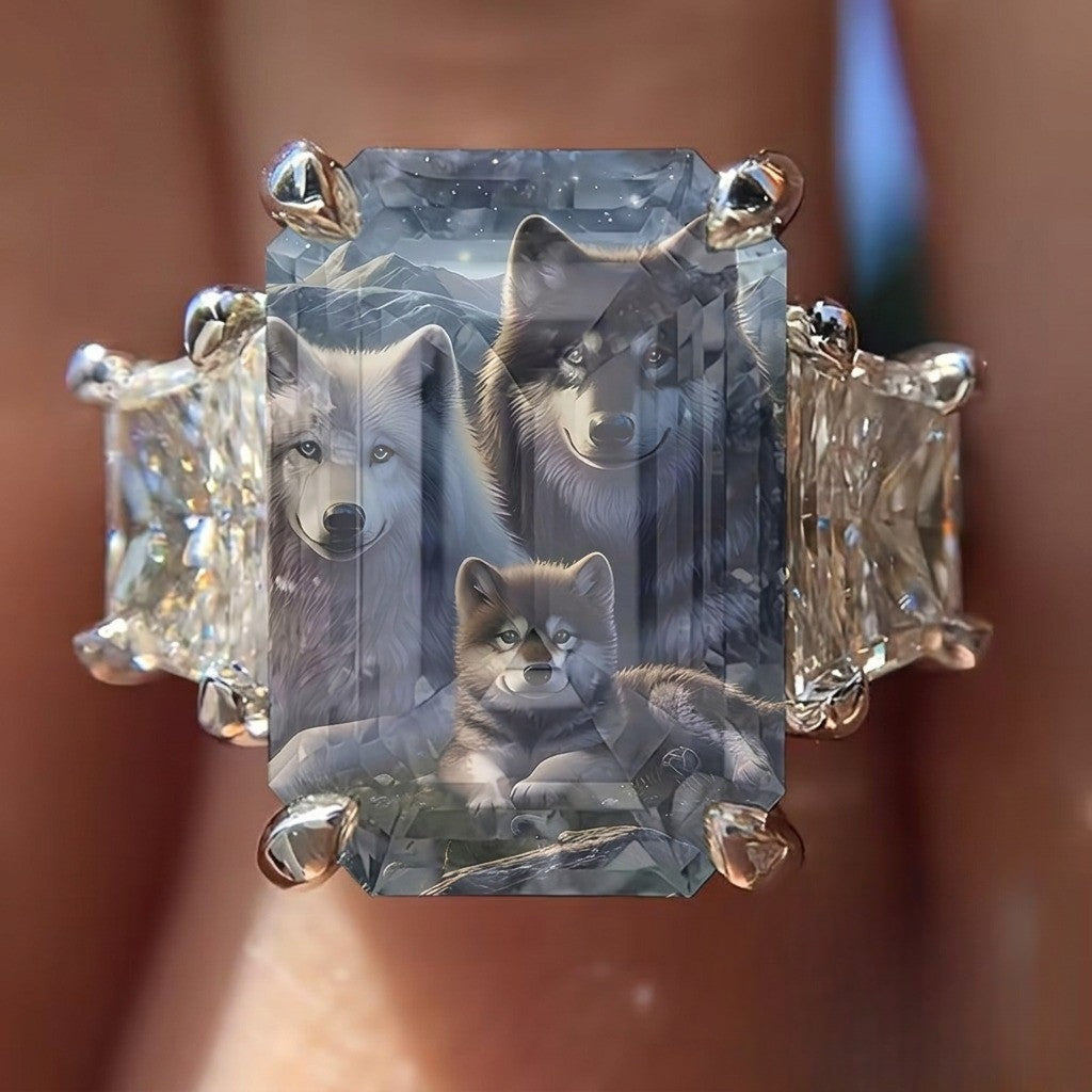 Wolf Family Square Ring