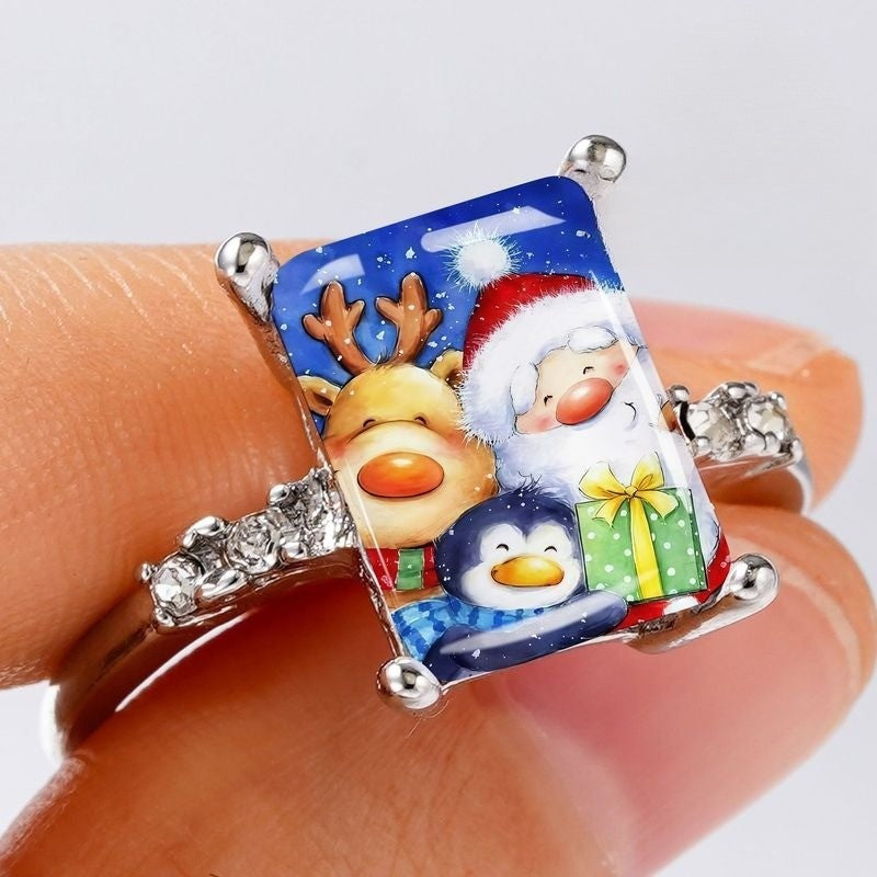 Holiday Characters Rectangular Ring