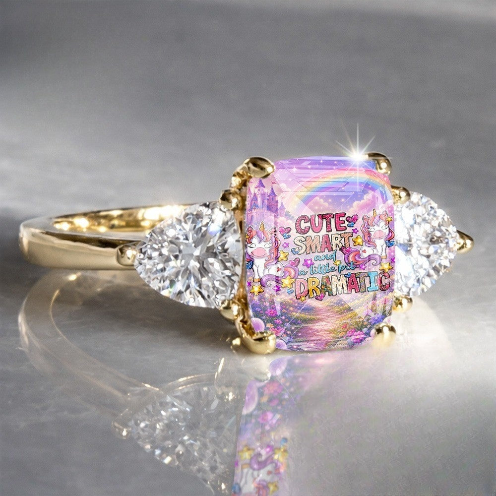 Unicorn Castle Statement Ring