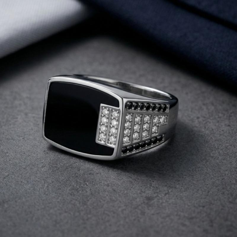 Exquisite Geometric Ring