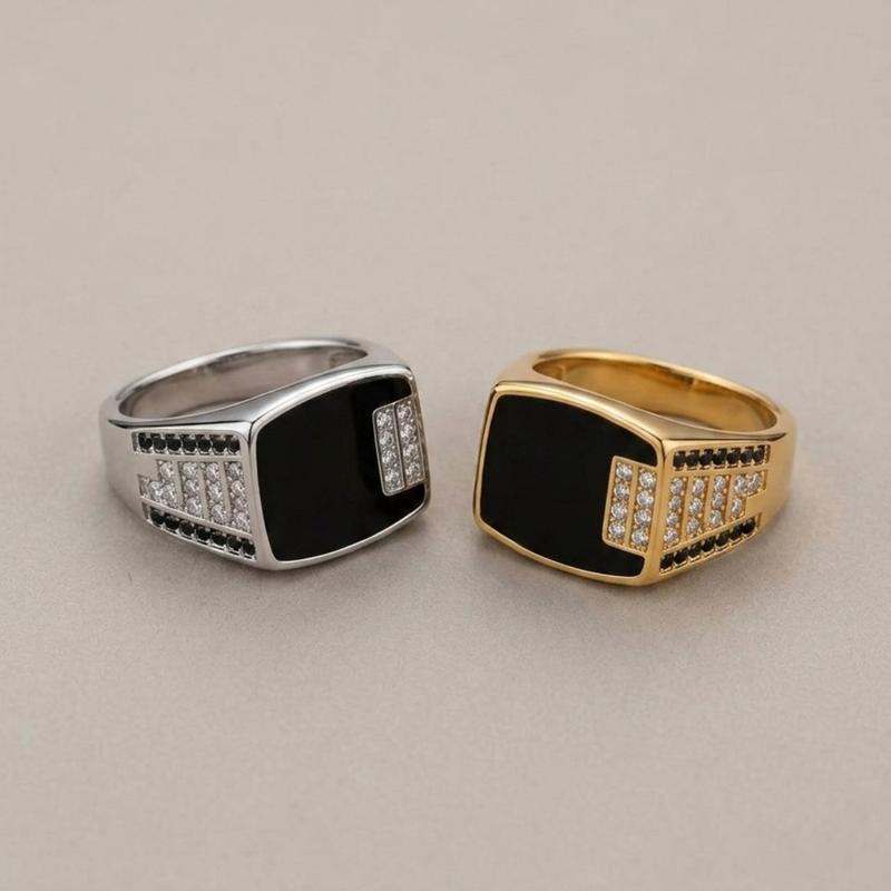 Exquisite Geometric Ring