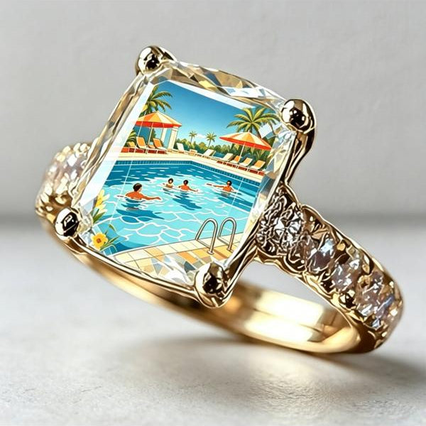 Vacation Square Ring