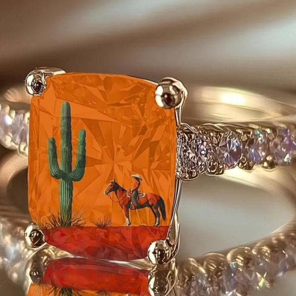 Custom Square Ring