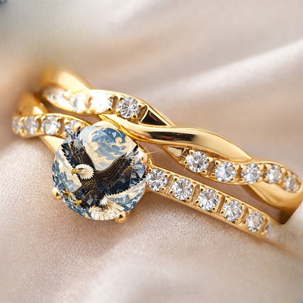 Soaring Eagle Statement Ring