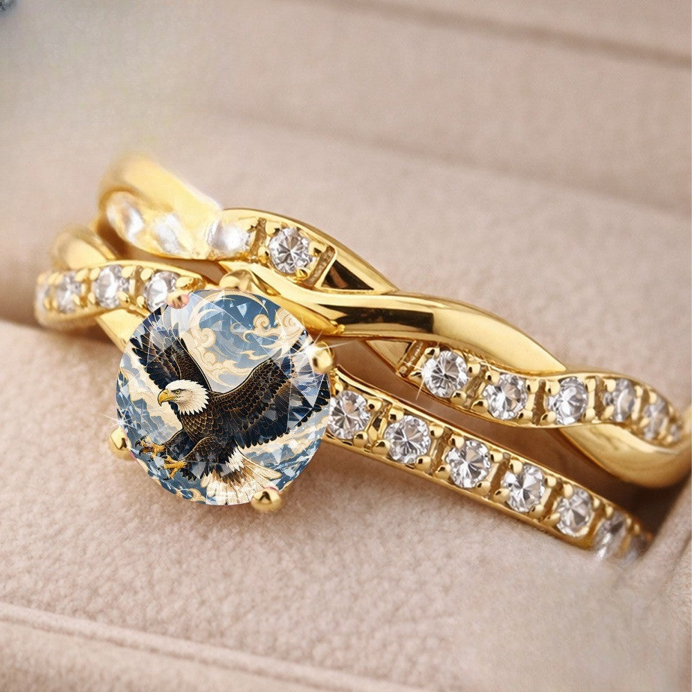 Soaring Eagle Statement Ring