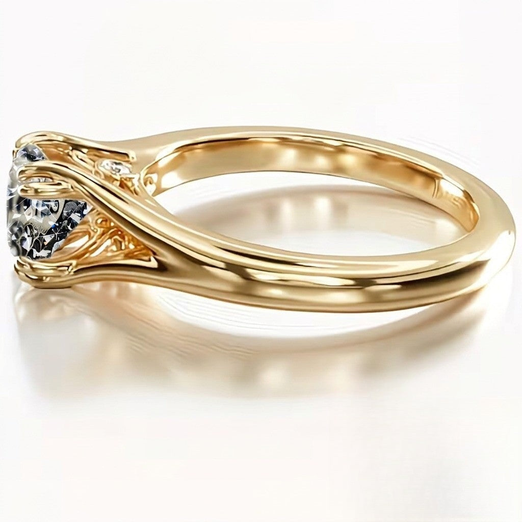 Elephant Moon Statement Ring