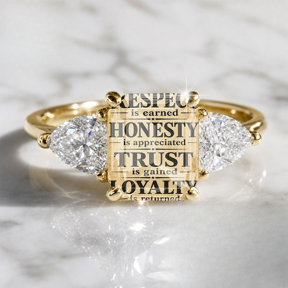 Respect & Trust Statement Ring