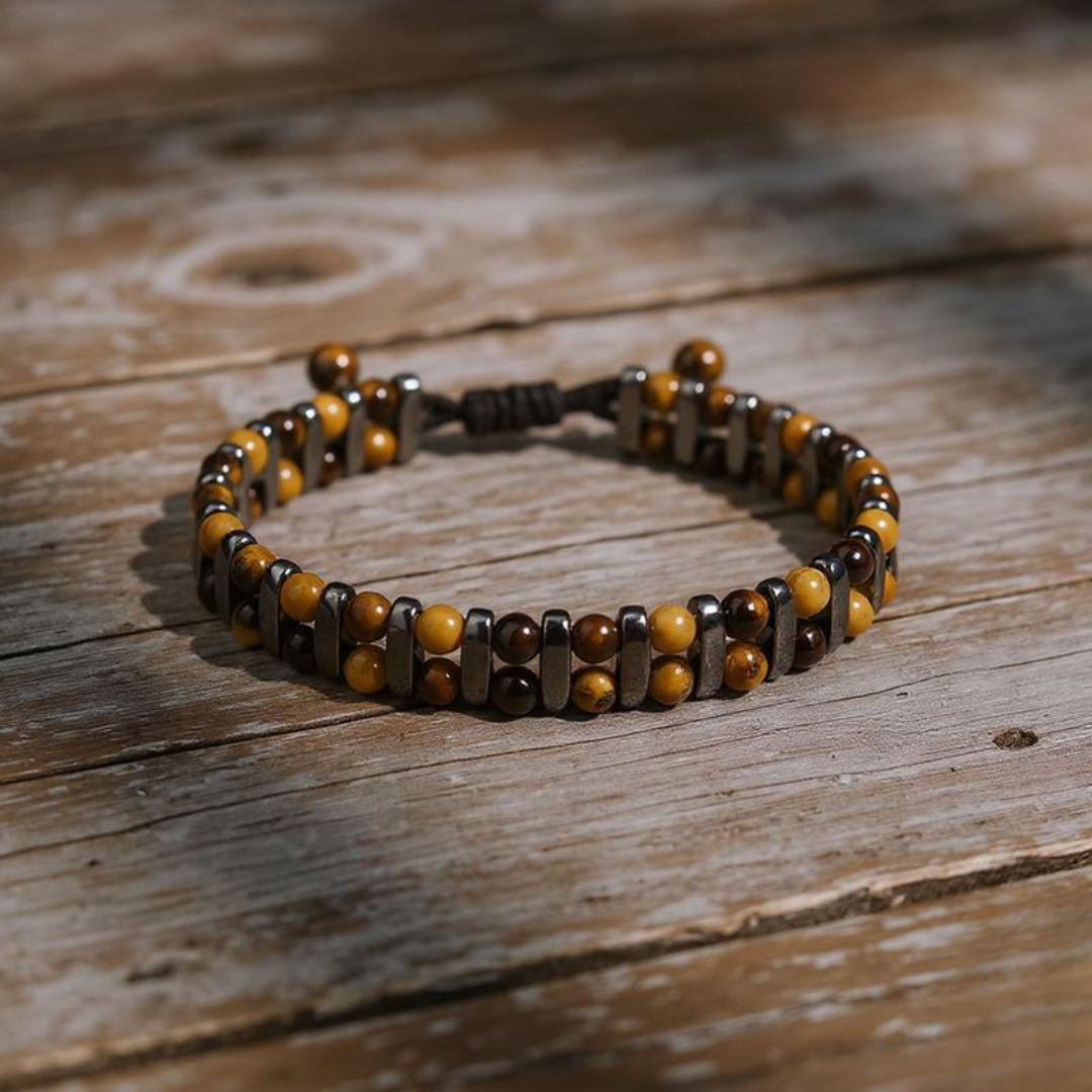 Natural Tiger Eye Stone Protection Bracelet