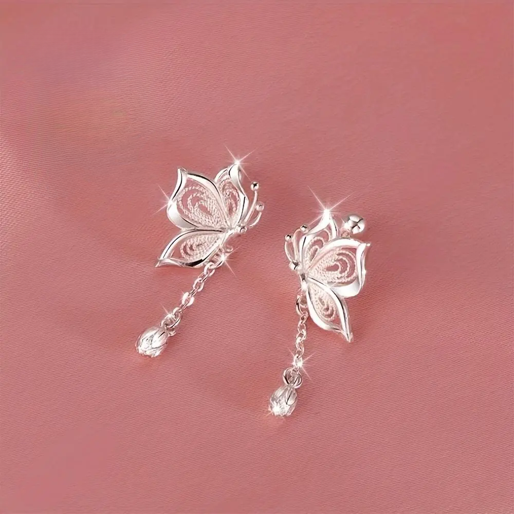 Butterfly Charm Earrings